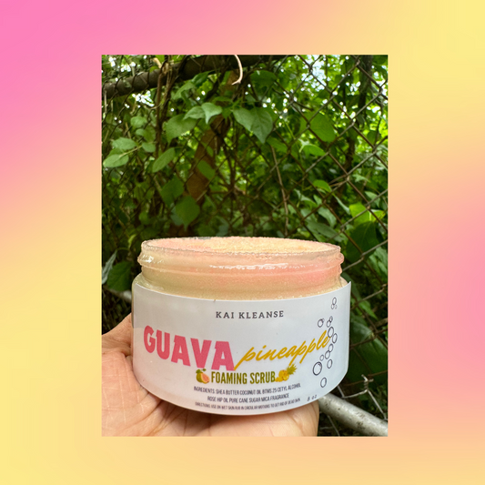 Guava Pineapple Foaming Scrub