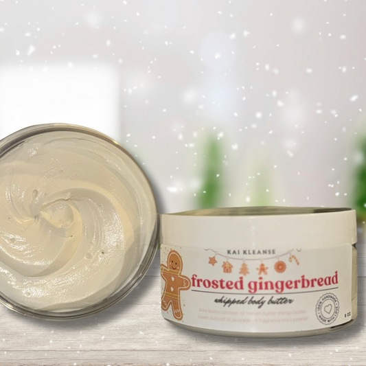 frosted gingerbread whipped body butter