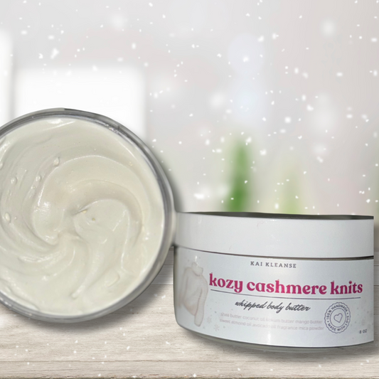 kozy cashmere knits whipped body butter